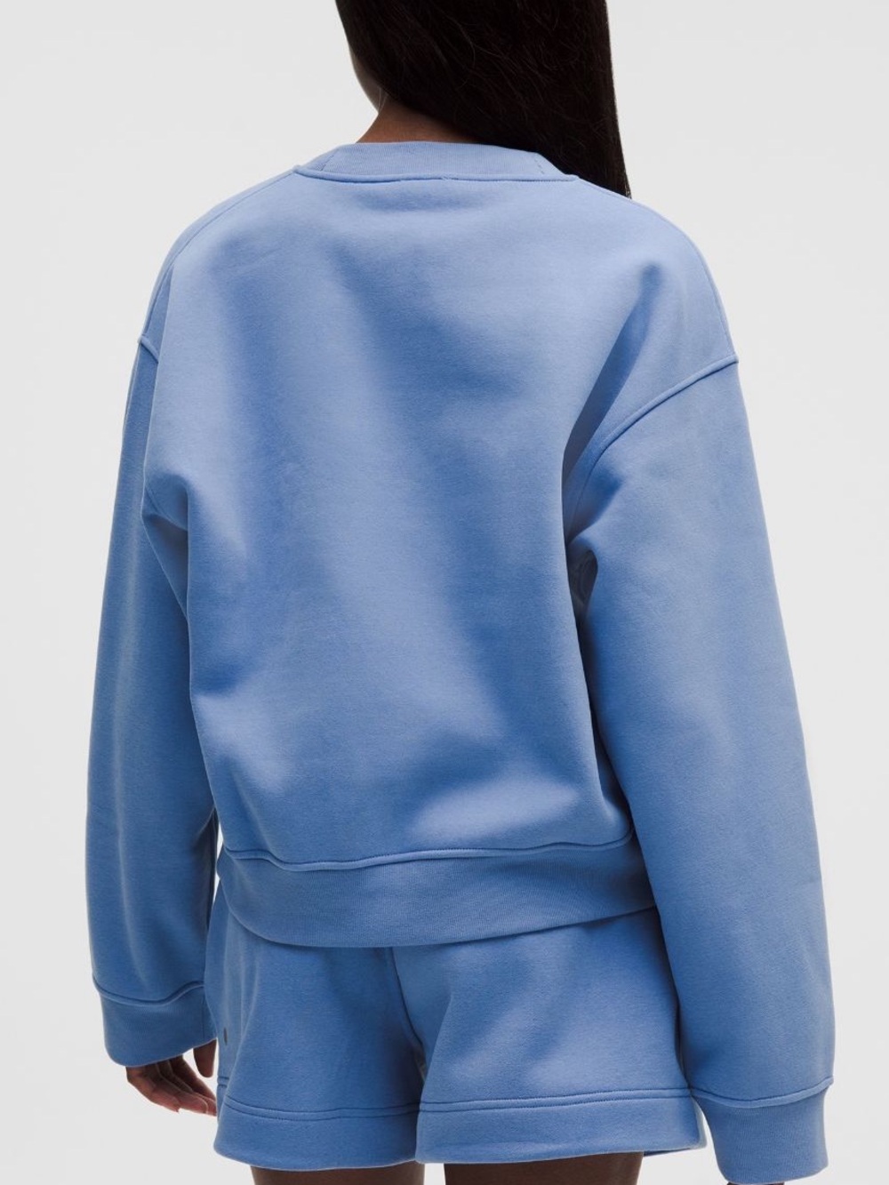 Lululemon steady state superloft Crewneck Sweatshirt Blue - Picture 3 of 5
